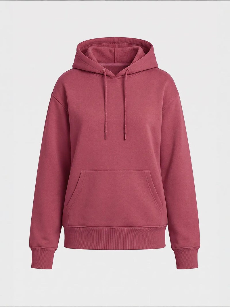Sweat-shirt femme à capuche tommy Vieux rose - Kiabi