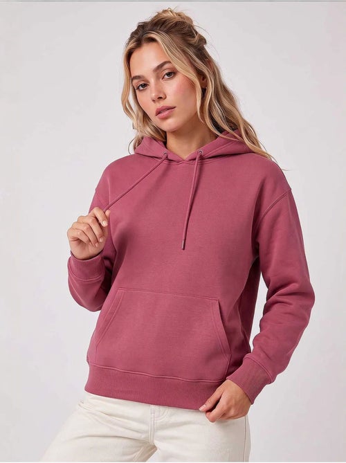 Sweat-shirt femme à capuche tommy - Kiabi