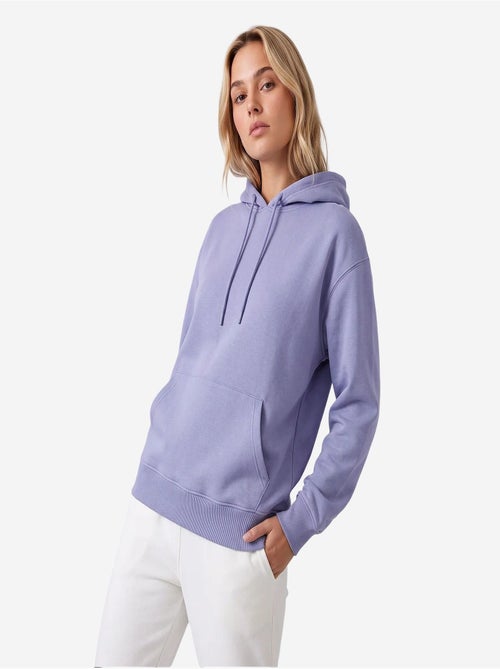 Sweat-shirt femme en coton mélangé tommy - Kiabi Sweat-shirt femme en coton mélangé tommy - Kiabi