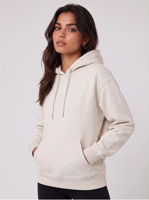 Sweat-shirt femme en coton mélangé tommy - Kiabi