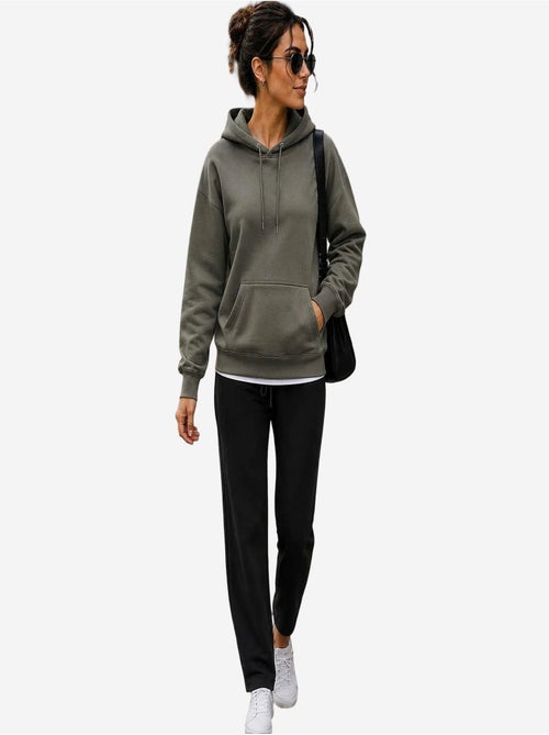 Sweat-shirt femme en coton mélangé tommy - Kiabi Sweat-shirt femme en coton mélangé tommy - Kiabi