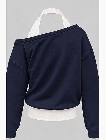 Sweat-shirt femme mixray