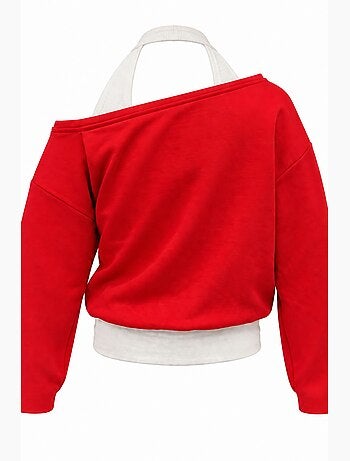 Sweat-shirt femme mixray