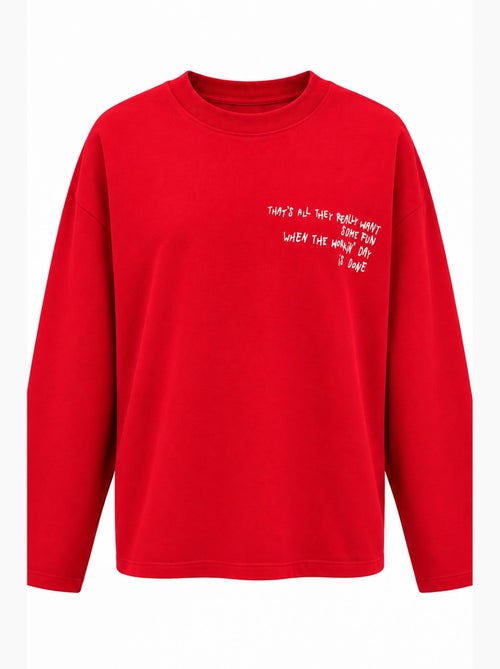 Sweat-shirt femme mixray - Kiabi Sweat-shirt femme mixray - Kiabi