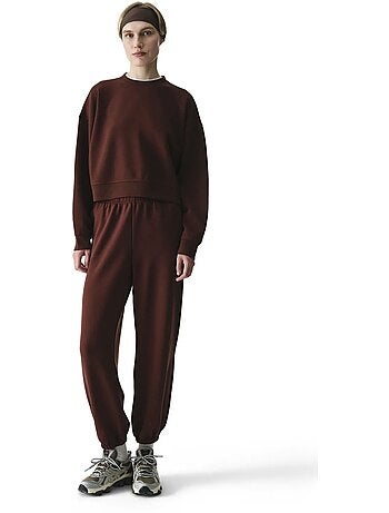 Sweat-shirt femme silky touch au toucher soyeux penti