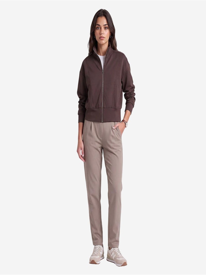 Sweat-shirt femme tommy Marron chocolat - Kiabi