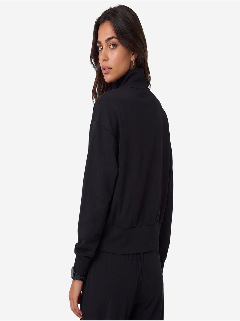 Sweat-shirt femme tommy Noir - Kiabi