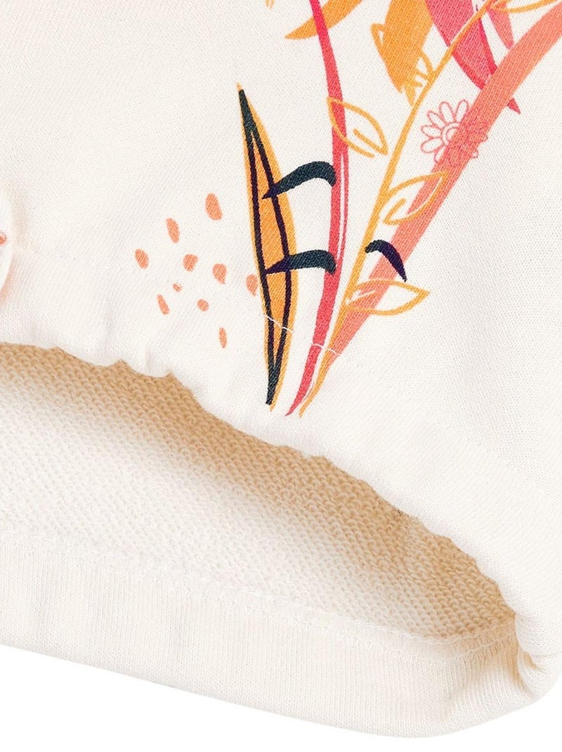 Sweat-shirt fille Sumba Ecru - Kiabi