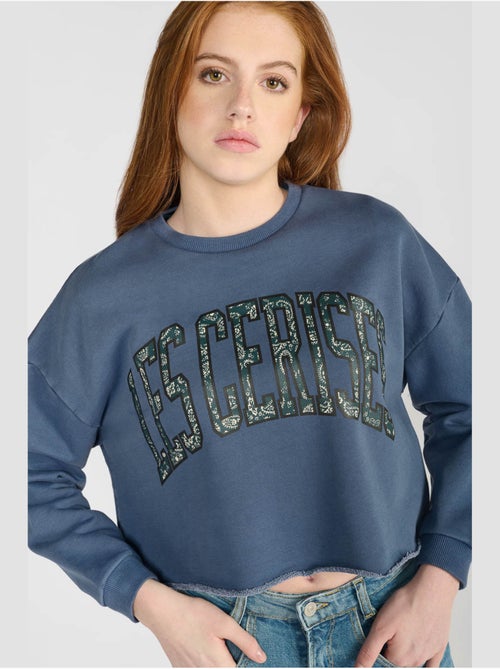 Sweat-shirt filougi 'le temps des cerises' - Kiabi Sweat-shirt filougi 'le temps des cerises' - Kiabi