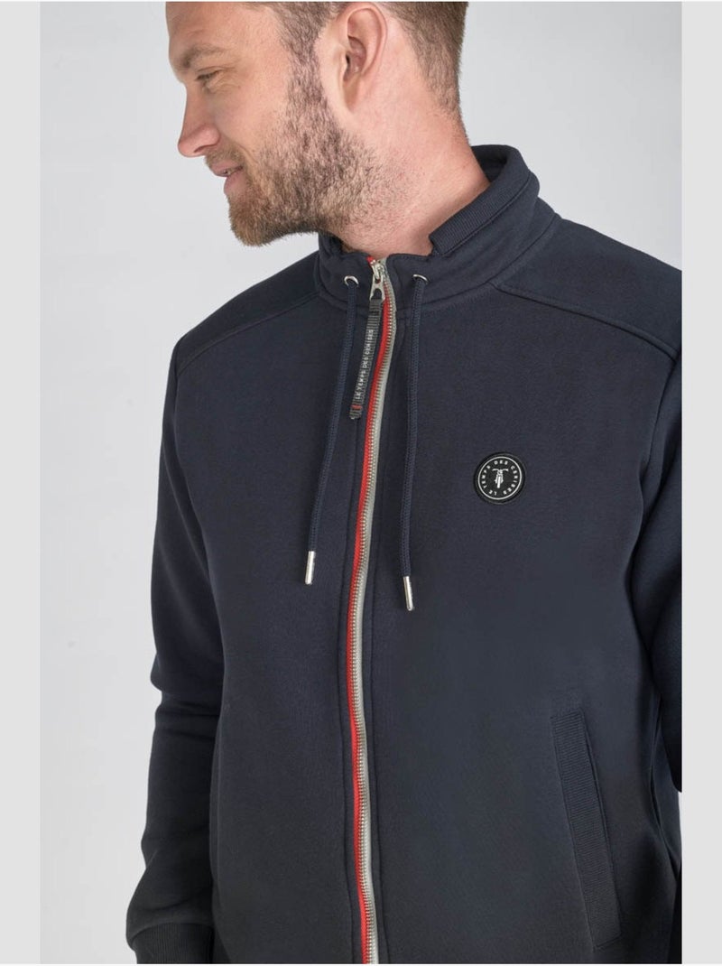 Sweat-shirt goal 'le temps des cerises' Bleu - Kiabi
