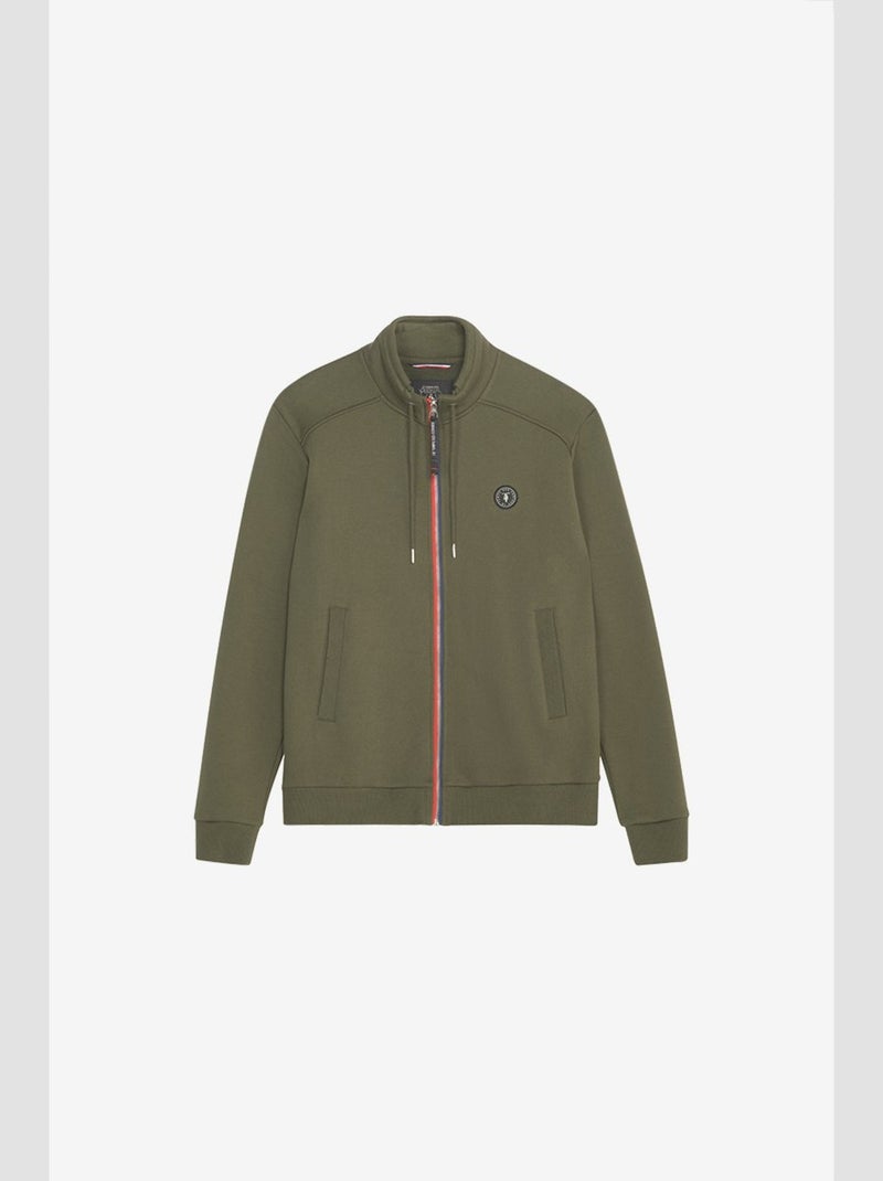 Sweat-Shirt GOAL 'Le Temps Des Cerises' Kaki - Kiabi
