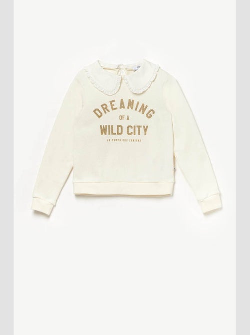 Sweat-Shirt HOLLYGI 'Le Temps Des Cerises' - Kiabi