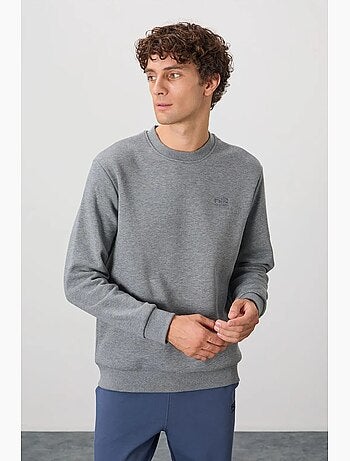 Sweat-shirt homme coupe regular à col rond tommy