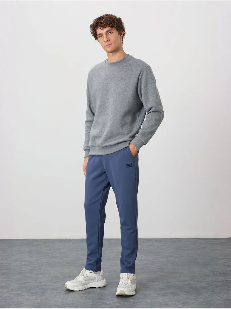 Sweat-shirt homme coupe regular à col rond tommy Gris - Kiabi
