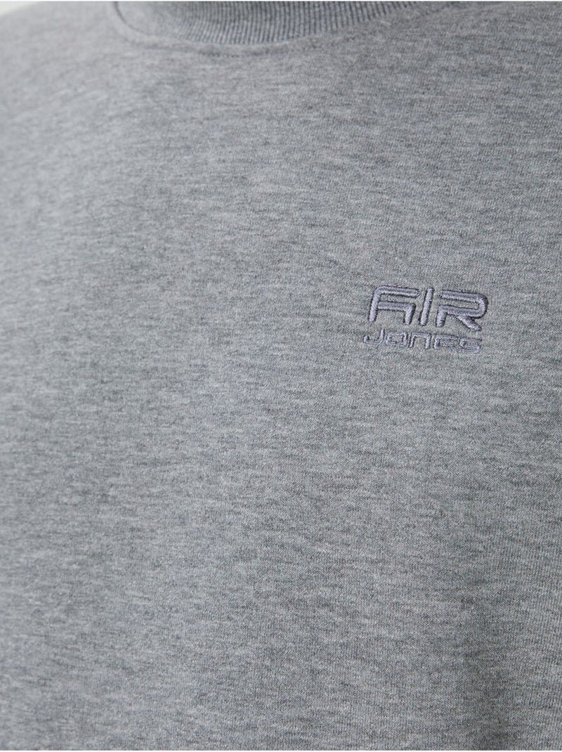 Sweat-shirt homme coupe regular à col rond tommy Gris - Kiabi