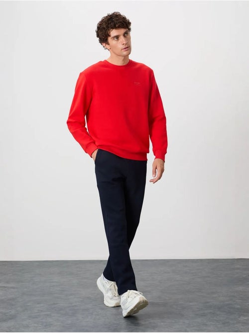 Sweat-shirt homme coupe regular à col rond tommy - Kiabi