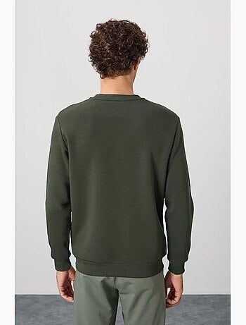 Sweat-shirt homme coupe regular à col rond tommy