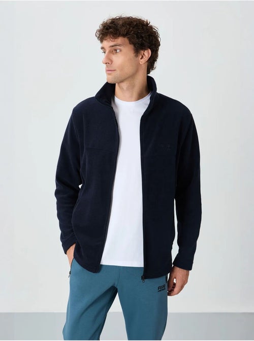Sweat-shirt homme en maille peluche à zip tommy - Kiabi Sweat-shirt homme en maille peluche à zip tommy - Kiabi