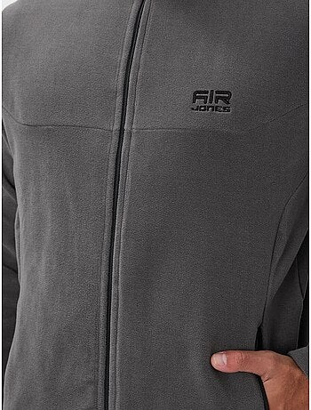 Sweat-shirt homme en maille peluche à zip tommy
