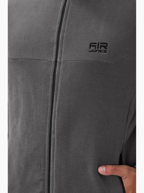 Sweat-shirt homme en maille peluche à zip tommy - Kiabi Sweat-shirt homme en maille peluche à zip tommy - Kiabi