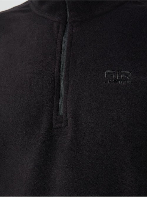 Sweat-shirt homme en maille peluche, demi-zip tommy - Kiabi
