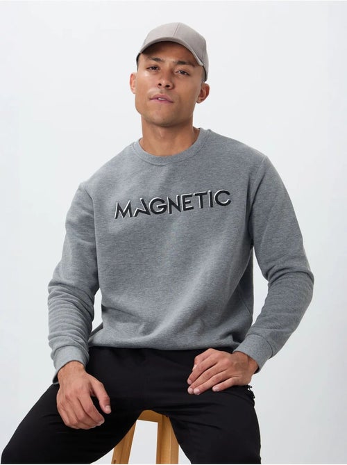 Sweat-shirt homme imprimé à col rond tommy - Kiabi
