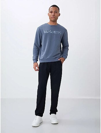 Sweat-shirt homme imprimé à col rond tommy