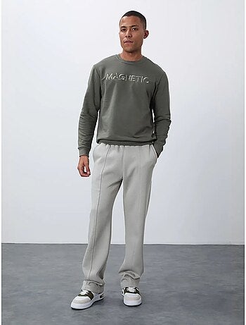 Sweat-shirt homme imprimé à col rond tommy