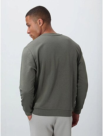 Sweat-shirt homme imprimé à col rond tommy