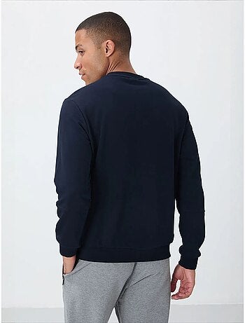 Sweat-shirt homme uni à col rond tommy
