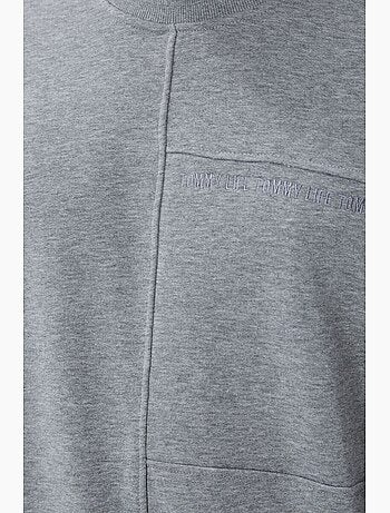 Sweat-shirt homme uni à col rond tommy