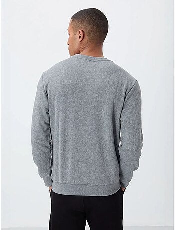 Sweat-shirt homme uni à col rond tommy