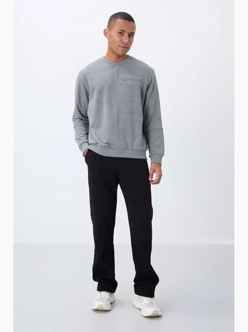 Sweat-shirt homme uni à col rond tommy - Kiabi Sweat-shirt homme uni à col rond tommy - Kiabi