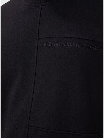 Sweat-shirt homme uni à col rond tommy