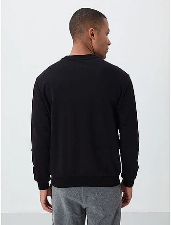 Sweat-shirt homme uni à col rond tommy