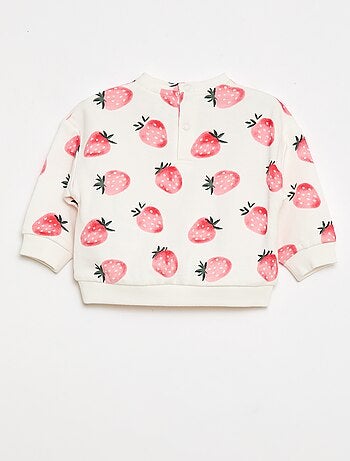 Sweat-shirt imprimé