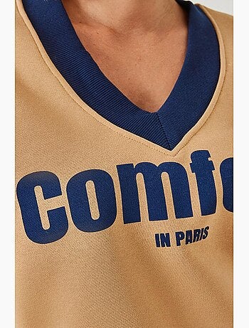 Sweat-shirt imprimé confort lucci