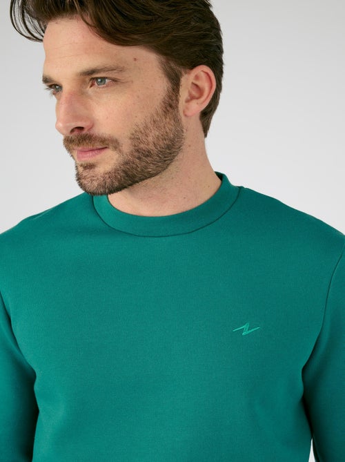 Sweat-shirt intérieur molletonné Thermolactyl - Damart - Kiabi