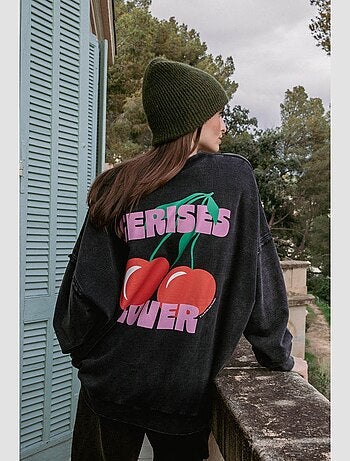 Sweat-Shirt JULES 'Le Temps Des Cerises'