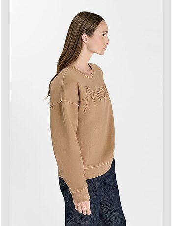Sweat-shirt lacet 'le temps des cerises'