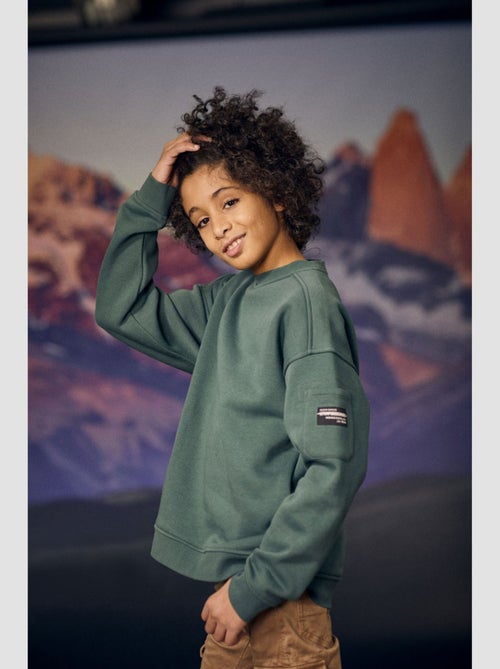 Sweat-Shirt LEONBO 'Le Temps Des Cerises' - Kiabi
