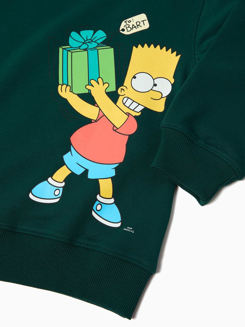 Sweat-shirt 'Les Simpsons', MO Fashion Vert - Kiabi