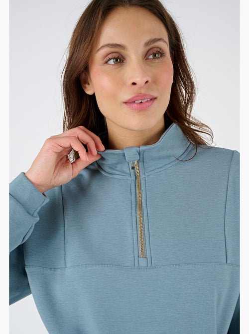 Sweat-shirt maille interlock Thermolactyl  - Happy D. by Damart - Kiabi
