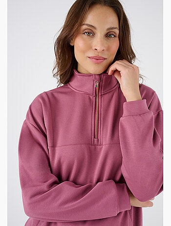 Sweat-shirt maille interlock Thermolactyl - Happy D. by Damart