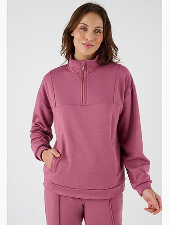 Sweat-shirt maille interlock Thermolactyl - Happy D. by Damart