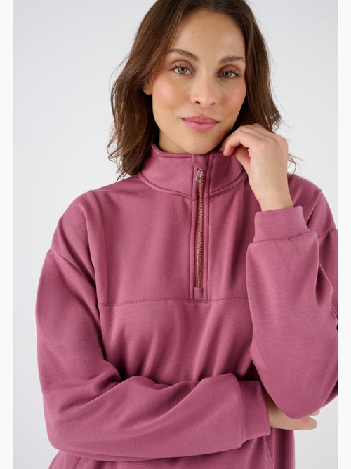 Sweat-shirt maille interlock Thermolactyl  - Happy D. by Damart - Kiabi