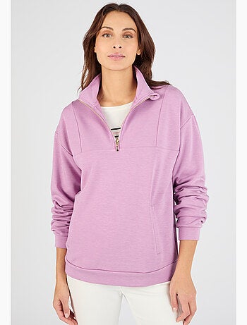 Sweat-shirt maille interlock Thermolactyl - Happy D. by Damart