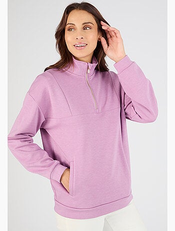 Sweat-shirt maille interlock Thermolactyl - Happy D. by Damart
