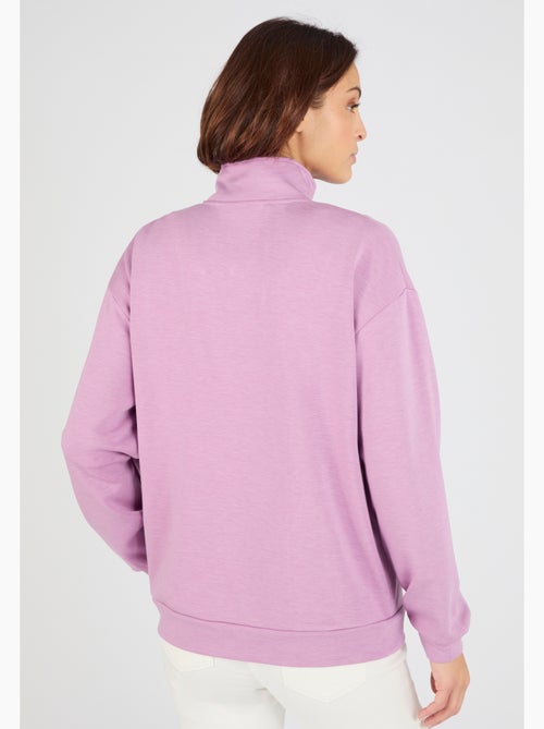 Sweat-shirt maille interlock Thermolactyl  - Happy D. by Damart - Kiabi