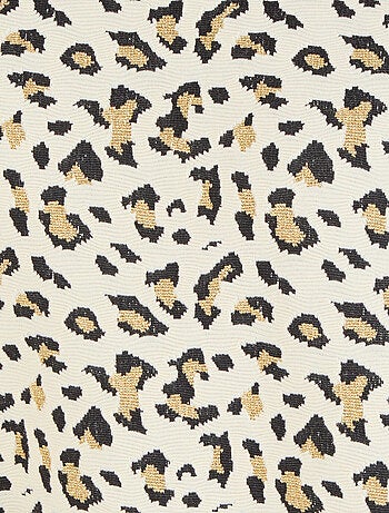 Sweat-shirt maille jacquard imprimé animalier - Damart